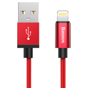 eng pl Baseus AntiLa Series Simple Version USB Lightning Cable 1M 2 4A MFI red CAETRTC MF09 27433 1