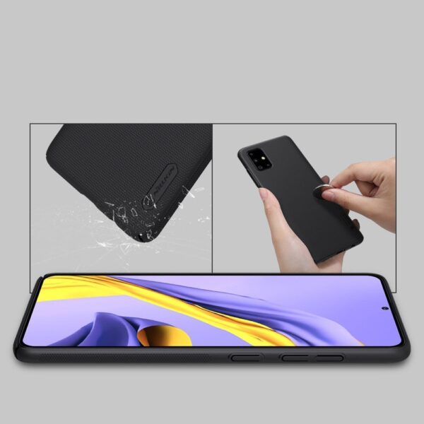 eng pl Nillkin Super Frosted Shield Case kickstand for Samsung Galaxy A51 black 56125 10
