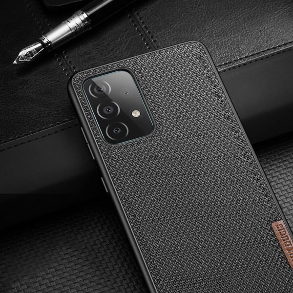 eng pl Dux Ducis Fino case covered with nylon material for Samsung Galaxy A72 4G black 68240 11