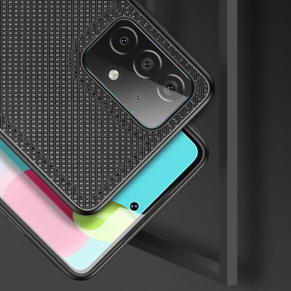 eng pl Dux Ducis Fino case covered with nylon material for Samsung Galaxy A72 4G black 68240 4