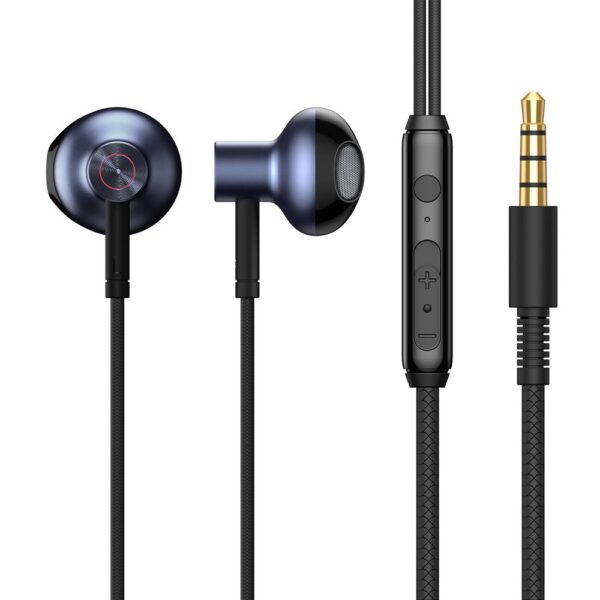Baseus Encok H19 žičane slušalice s mini utičnicom od 3,5 mm s daljinskim upravljačem i mikrofonom