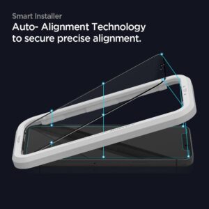 eng pl TEMPERED GLASS SPIGEN ALM GLASS FC 2 PACK IPHONE 12 PRO MAX BLACK 64737 1