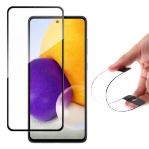 Full Cover Flexi Nano stakleno hibridni zaštitnik zaslona s okvirom za Samsung Galaxy A72