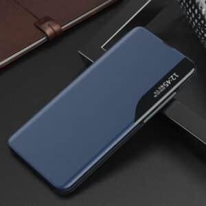 eng pl Eco Leather View Case elegant bookcase type case with kickstand for Samsung Galaxy A02s EU blue 66615 2