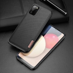 eng pl Dux Ducis Fino case covered with nylon material for Samsung Galaxy A02s EU black 68566 2