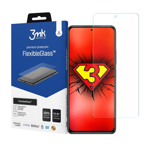 4 3MK FLEXIBLE GLASS HYBRIDNA ZAŠTITA ZA XIAOMI 11T 5G / 11T PRO 5G