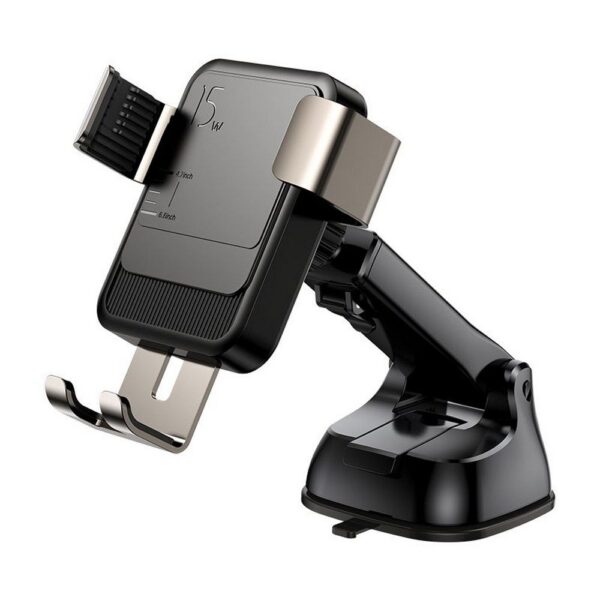 JOYROOM JR-ZS220 AUTO STALAK SA BEŽIČNIM PUNJENJEM ZA UPRAVLJAČKU PLOČU 15W CRNI