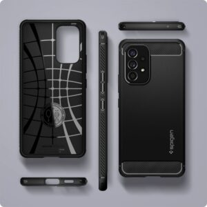 SPIGEN RUGGED ARMOR ZA SAMSUNG GALAXY A53 5G MAT CRNA - Image 3