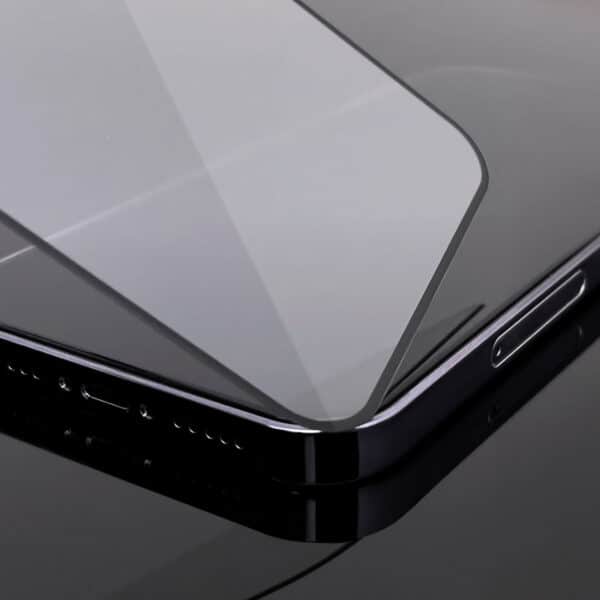 eng pl Wozinsky Super Tough Full Glue Tempered Glass Full Screen With Frame Case Friendly Samsung Galaxy A13 Black 87943 3