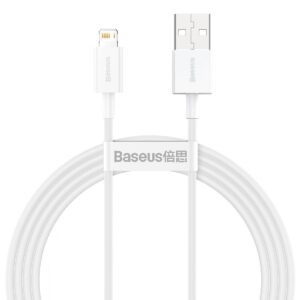 Baseus Superior Series kabel USB na Lightning 2.4A 1,5m (bijeli)