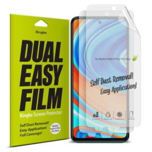 Ringke - Dual Easy Full (2 kom) - Xiaomi Redmi Note 9S / Note 9 Pro / Note 9 Pro Max - Clear