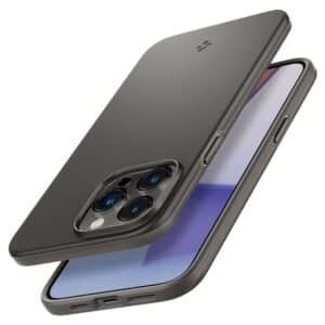 Spigen - Thin Fit - iPhone 14 Pro Max - Gunmetal - Image 3