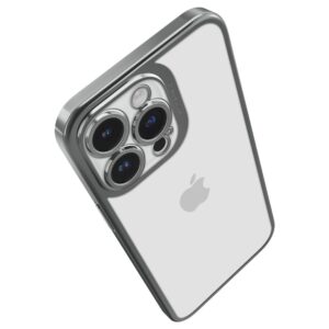 SPIGEN OPTIK CRYSTAL ZA IPHONE 14 PRO MAX CHROME GREY - Image 8