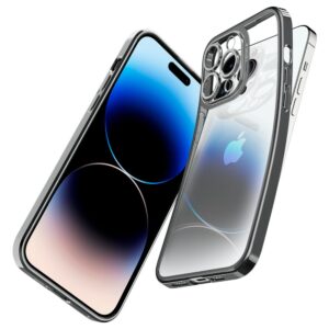 SPIGEN OPTIK CRYSTAL ZA IPHONE 14 PRO MAX CHROME GREY - Image 7