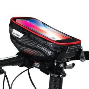 Držač za bicikl / torba s poklopcem za upravljač, patentni zatvarač WILDMAN E1 1L