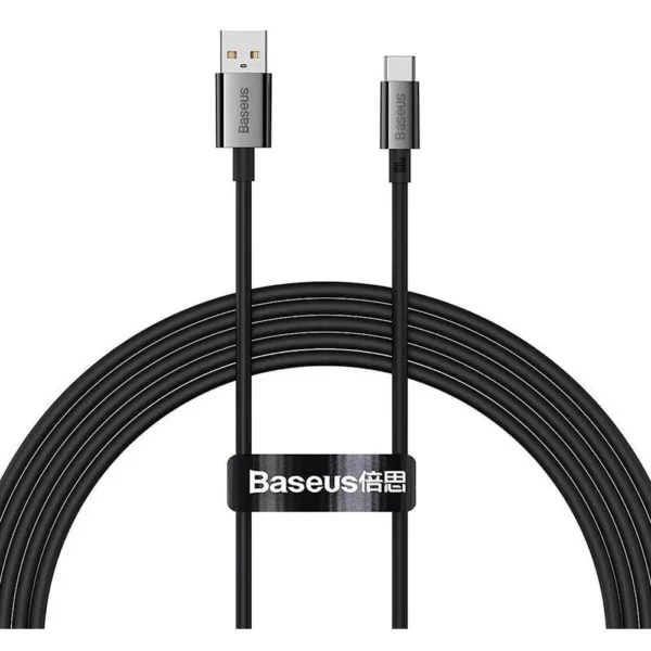 556f156c9d6eb6e141ecfb6f8daf3c90 BASEUS USB A na tip C PD kabel 100W 2m crni P10320102114-02