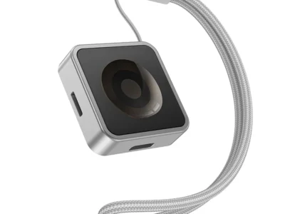 HOCO induktivni punjač za Apple Watch 2.5W CW55 srebrni