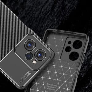 Techsuit – CarbonFiber maska za Xiaomi Poco X5 Pro – crna - Image 5