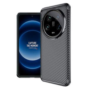 Techsuit – CarbonFiber maska za Xiaomi 13 Ultra – crna