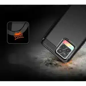 Techsuit Carbon Silicone maska za Realme 8 4G / 8 Pro 4G – crna - Image 5