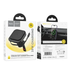 HOCO magnetski auto držač za rešetku kompatibilan s MagSafe HW23 crni - Image 9