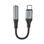 HOCO AUX adapter Type - C na Jack 3,5 mm LS36 12 cm crni