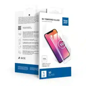 Blue Star 5D kaljeno staklo za Xiaomi 15 – crno