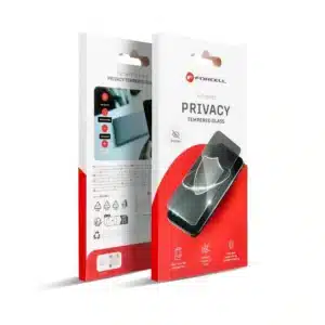 Kaljeno staklo Forcell Privacy Glass Anti-spy za iPhone 16 Pro Max crno