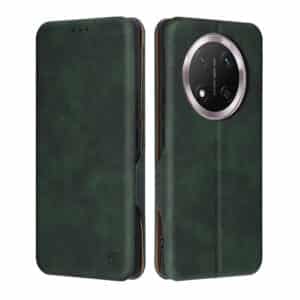 Techsuit Safe Wallet Plus preklopna futrola za Honor Magic7 Lite / X9c – tamno zelena