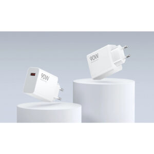 wall charger xiaomi hypercharge combo 90w 6 1a 1 x usb a with usb c cable white 1747923671675