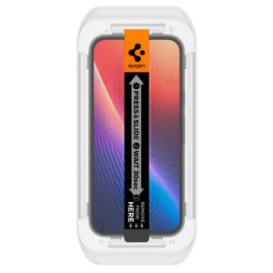 Spigen - Glas.tR EZ-FIT AGL08938 (pakiranje od 2 kom) za Google Pixel 9a - Prozirno - Image 5
