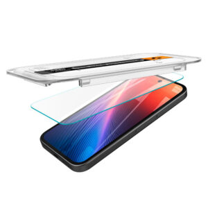 Spigen - Glas.tR EZ-FIT AGL08938 (pakiranje od 2 kom) za Google Pixel 9a - Prozirno - Image 3