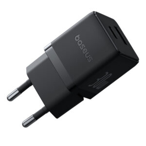 Zidni punjač Baseus Palm 30W 3A 1 x USB-C s USB-C kabelom crni