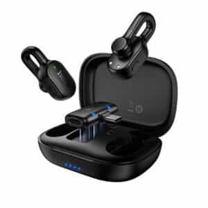 Bežični lavalier mikrofon USB C Hoco L27 crni