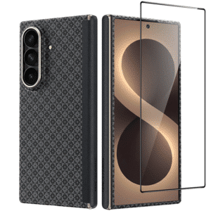 Benks Magnetic Armor Grid Air Grand Combo maska + ​​GlassWarrior zaštitno staklo za Samsung Galaxy Z Fold 8 Ultra crna