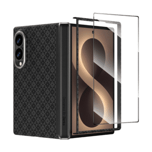 Benks Magnetic Armor Grid Air Grand Combo maska + ​​GlassWarrior zaštitno staklo za Samsung Galaxy Z Fold 8 crna