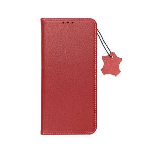 Kožna futrola za Xiaomi Redmi 17C Smart Pro Book – bordo